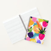 Summer Tropical Fruit Fiesta Notizblock (Innenseite)