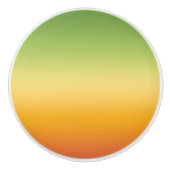 Summer Tropical Gradient Orange Lemon Limon Ombre Keramikknauf (Vorderseite)
