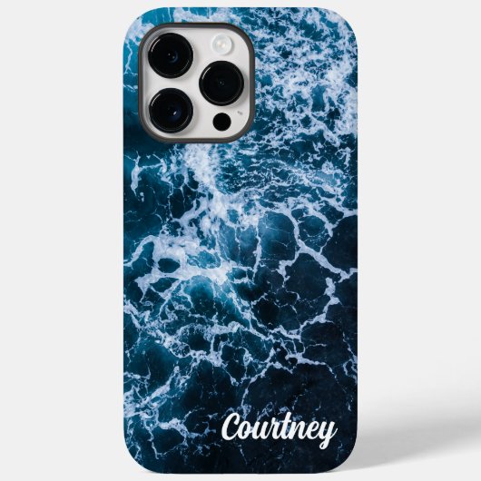 Summer Tropical Ocean Beach Wave Case-Mate iPhone Hülle (Rückseite)
