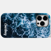 Summer Tropical Ocean Beach Wave Case-Mate iPhone Hülle (Rückseite (Horizontal))