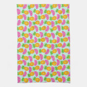Summer Tropical Pineapse & Watermelon Muster Geschirrtuch (Vertikal)