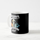 Summer Tropical Sunset Beach Kaffeetasse (Vorderseite Links)