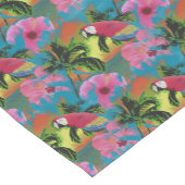 Summer Tropical Sunset Beach Kurzer Tischläufer (Ecke)