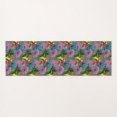 Summer Tropical Sunset Beach Yogamatte (Rückseite (Horizontal))