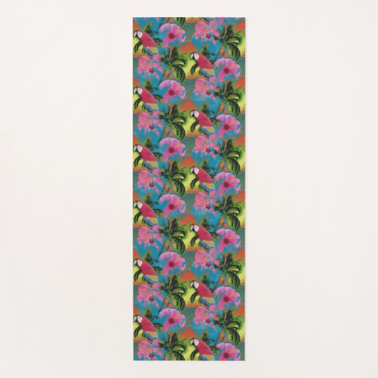 Summer Tropical Sunset Beach Yogamatte (Vorderseite)
