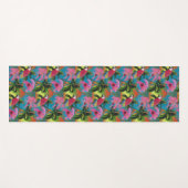 Summer Tropical Sunset Beach Yogamatte (Vorderseite (Horizontal))