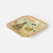 Summer Tropics Pappteller (Gewinkelt)