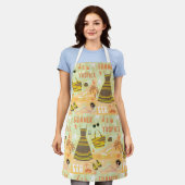 Summer Tropics Schürze (Getragen)