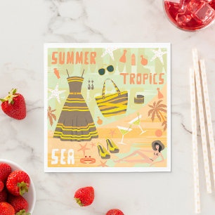 Summer Tropics Serviette