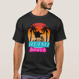 Summer Tshirt - Miami Beach - Tower