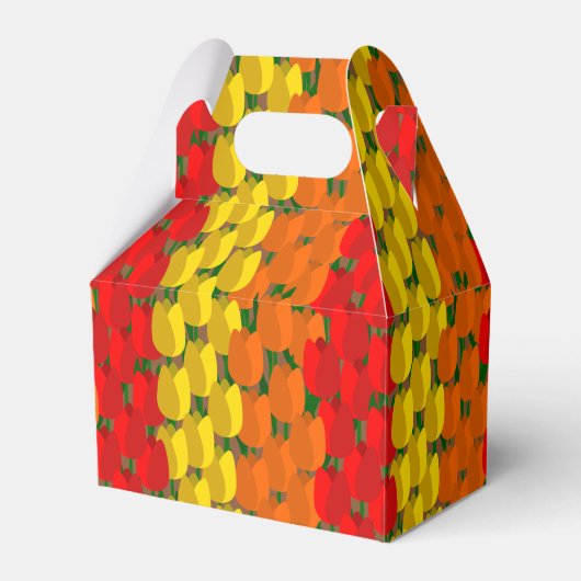 Summer Tulip Field Geschenkschachtel (Vorderseite)