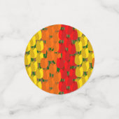 Summer Tulip Field Konfetti (Klein Vorderseite)