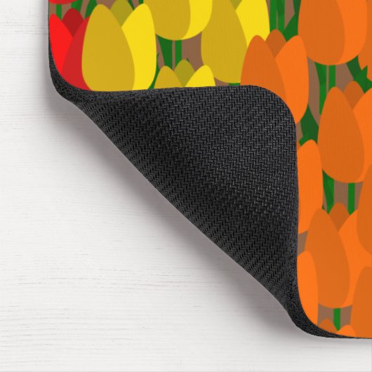 Summer Tulip Field Mousepad (Ecke)
