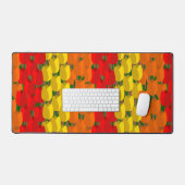 Summer Tulip Field Schreibtischunterlage (Tastatur & Maus)