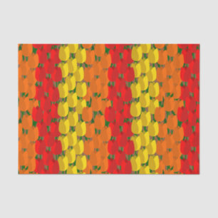 Summer Tulip Field Seidenpapier