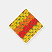 Summer Tulip Field Serviette (Ecke)