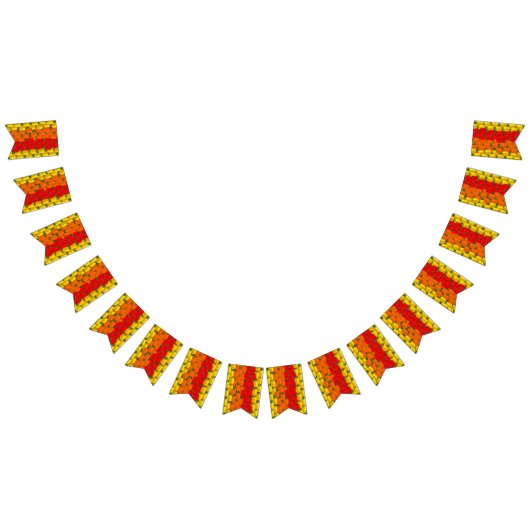 Summer Tulip Field Wimpelkette (Alle)