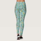 Summer Uneven Pattern Leggings (Rückseite)
