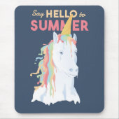 Summer Unicorn Mousepad (Vorne)