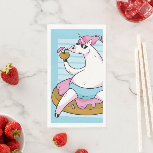 Summer Unicorn Serviette (Beispiel)