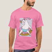 Summer Unicorn T-Shirt (Vorderseite)