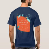 "Summer Unity: Vibranding Gewerkschaft Design" T-Shirt (Rückseite)