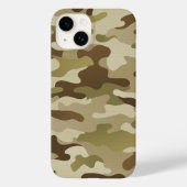 Summer Urban Camouflage Brown Green Tan Case-Mate iPhone Hülle (Rückseite)