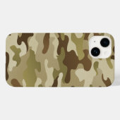 Summer Urban Camouflage Brown Green Tan Case-Mate iPhone Hülle (Rückseite (Horizontal))