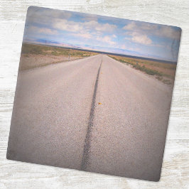 Summer Vacacation Road Trip Foto Steinuntersetzer