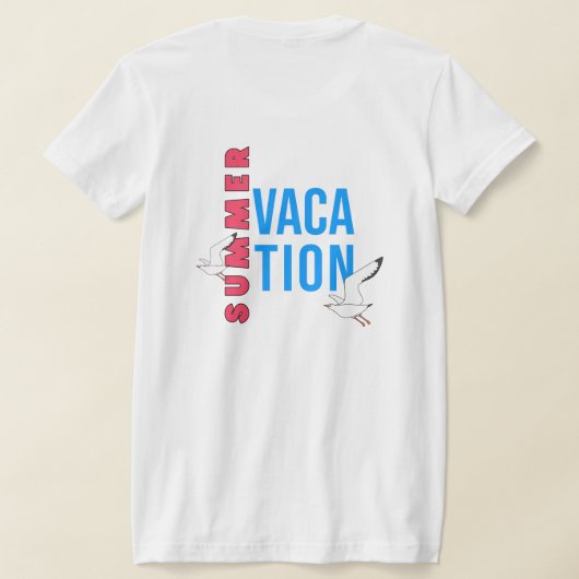 Summer Vacation for Female T-Shirt (AblageHinten)