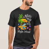 Summer Vacation Girls Trip 2022 Jungfrau Island Be T-Shirt (Vorderseite)