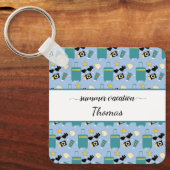 Summer Vacation Keychain Schlüsselanhänger (Vorderseite)