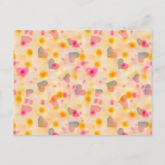 Summer Valentine Feiertagspostkarte (Vorderseite)