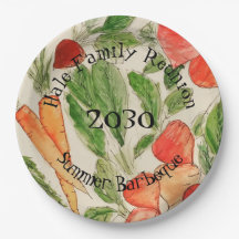 Summer Vegetation Aquarelldesign Art