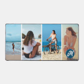 Summer Vibe: Personalisierte Fotomaterial und Mono Schreibtischunterlage (Vorderseite)