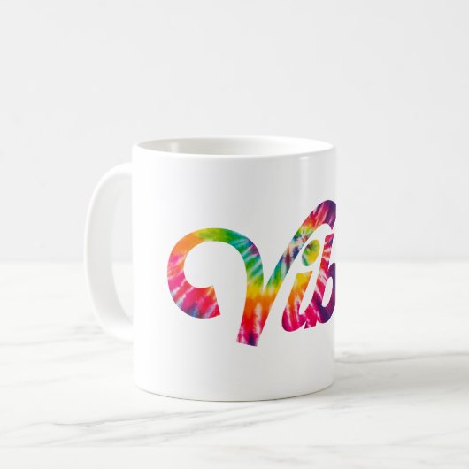 Summer Vibe Print Kaffeetasse (Vorderseite Links)