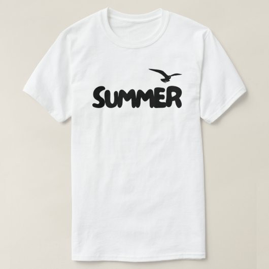 Summer Vibe Simple T-Shirt (Design vorne)