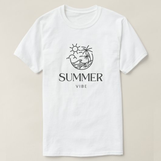 Summer Vibe T-Shirt (Design vorne)