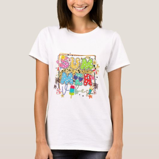 Summer Vibes_5 T-Shirt (Vorderseite)