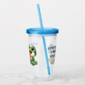 Summer Vibes Acrylic Tumbler Acryltrinkbecher (Links)