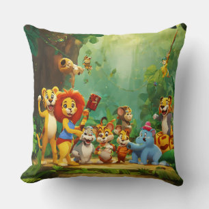 Summer Vibes: Animal Pool Party Pillows Kissen