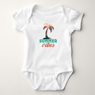Summer Vibes Baby Strampler