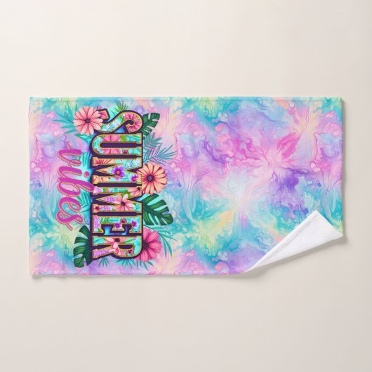 Summer Vibes Badhandtuch Set (Handtuch)