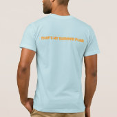 Summer Vibes & Beach Fun T-Shirt (Rückseite)