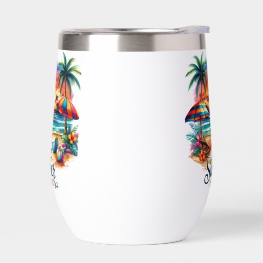 Summer Vibes Brushstroke Beach Sunset-34626 (Links)