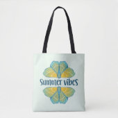 Summer Vibes Butterfly Tasche (Vorderseite)