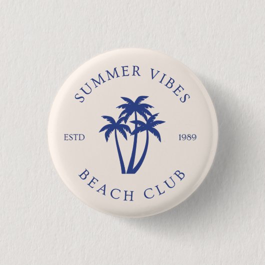 Summer Vibes Button (Vorderseite)