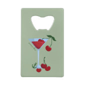 Summer Vibes Cherry Geldbeutel Flaschenöffner (Rückseite)
