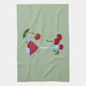 Summer Vibes Cherry Geschirrtuch (Vertikal)