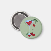 Summer Vibes Cherry Magnet (Vorderseite/Rückseite)